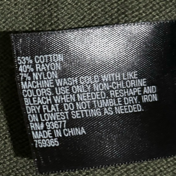 Worthington Hunter Green Knit Sweater. (LG) - Picture 5 of 7